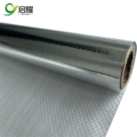 aluminum backed fabric